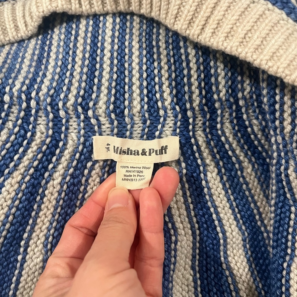 Misha + Puff Blueberry Circus Wool Hoody - Picture 8 of 11